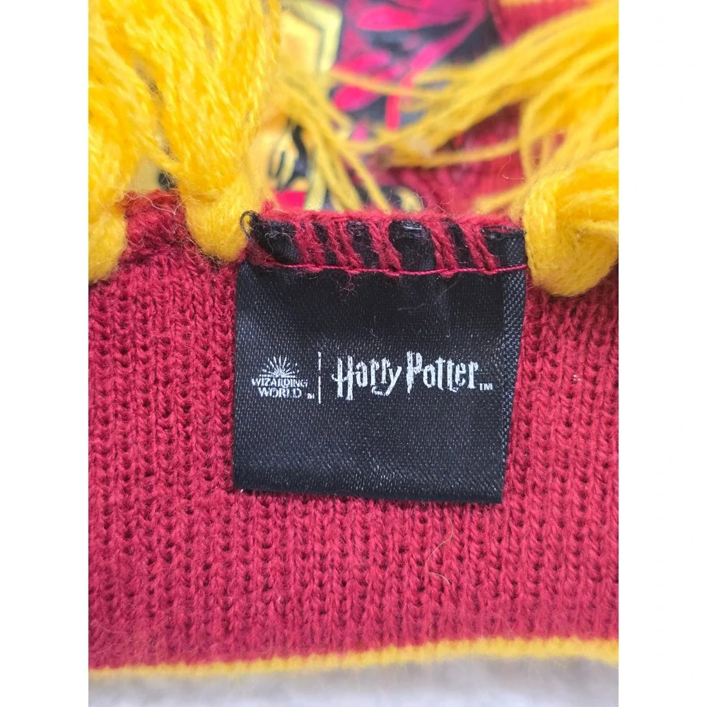 Harry Potter Gryffindor‎ Hufflepuff Scarf Tie Set Wizarding World Cosplay